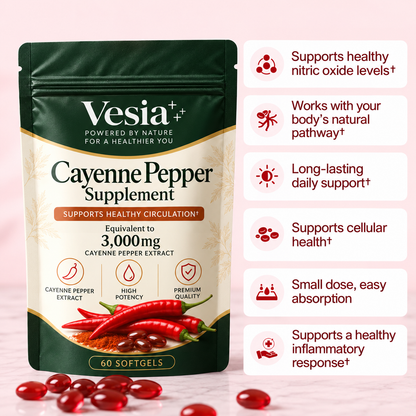 CayennePepper™ | High-Potency Cayenne Pepper Supplement by VESIA